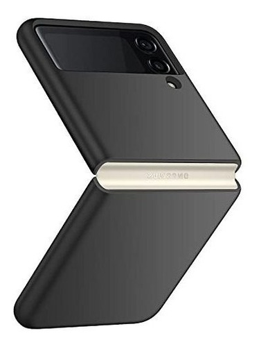 Funda Para Samsung Galaxy Z Flip 3 - Mate-anti Marcas/ Negro