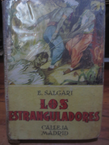 Libro Los Estranguladores De Emilio Salgari 1948