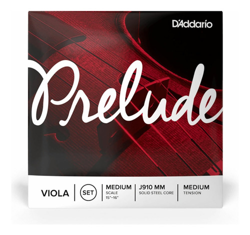 Cuerdas Violín Daddario Prelude 4/4 J810m