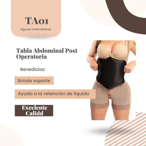 Tabla Abdominal Postquirurgica