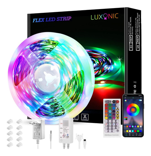 Yuzgcz Tira De Luces Led De 32.8 Ft, 32.8 Pies, Rgb Dreamco.