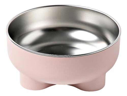 Tazón De Agua Tazón De Gato Desmontable Rosa