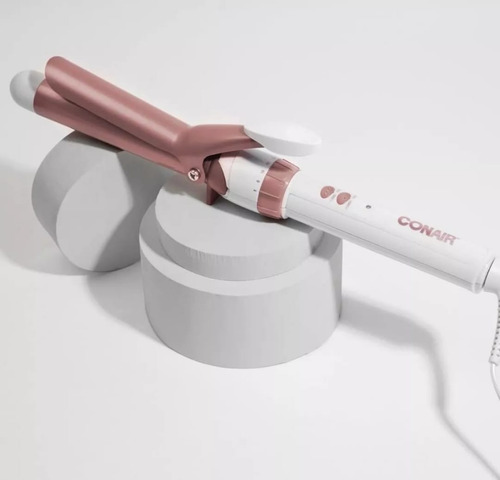 Pinza Rizadora De Cabello Conair De 11/2 Sin Caja Color Blanco