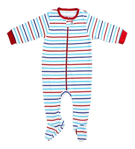 Imagen 2 de 5 de Pijamas Bebé Niño Set X 3 Estampadas Choco Miel