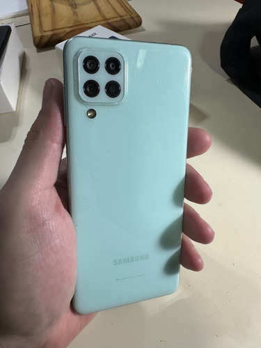 Samsung Galaxy A22 5g 5g 128 Gb Mint 8 Gb Ram Agua (Usado)
