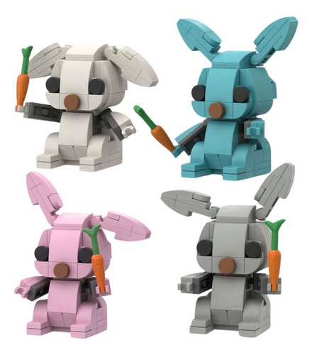 Minibloques De Construcción Creativos Y Bonitos Con Forma De