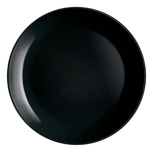 Plato Llano 27cm Negro Ref.p0786 Diwali Luminarc P G 