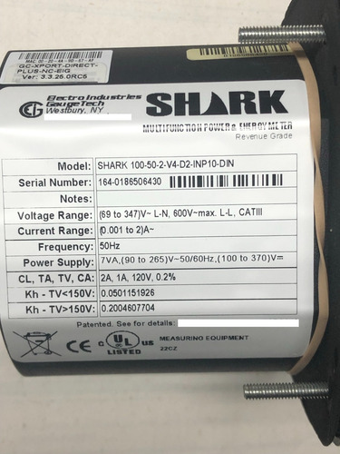 Medidor Shark 100