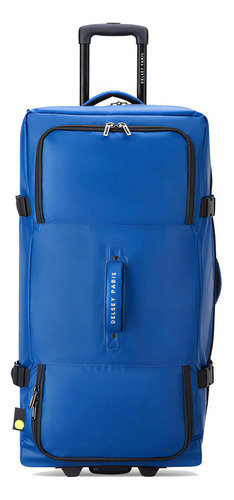 Bolso Extra Grande 82 Cm. Impermeable Eco. Delsey Raspail Color Azul