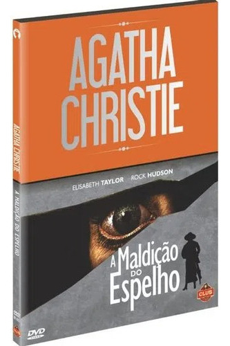 A Maldição Do Espelho - Dvd - Angela Lansbury - A. Christie