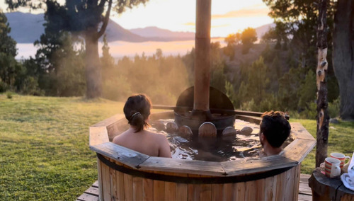 Casa De Campo En Trevelin Con Tina De Agua Caliente