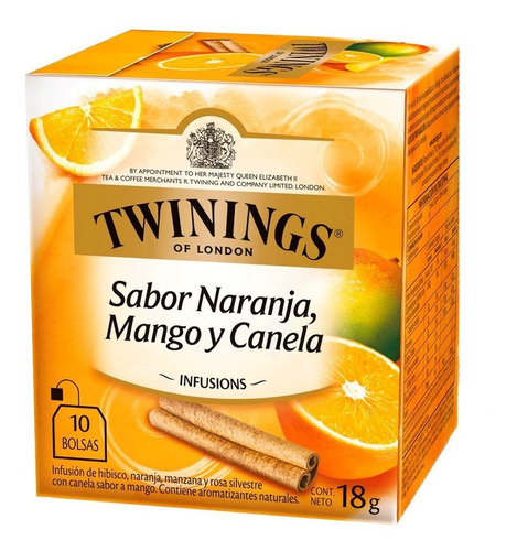 Té Naranja, Mango Y Canela 18gr