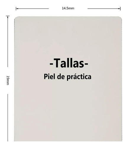 Kit De Tatuaje Con Fuente De Alimentación Y Piel De Práctica