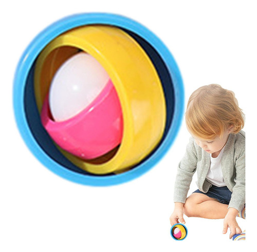 Wf/ Fidget Giroscópico Juguete Giroscópico Fidget Bola 3d
