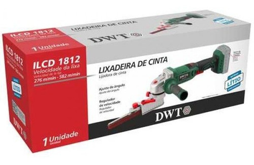 Lixadeira De Cinta Linha Intercambiável Dwt Sem Bateria Cor Verde-escuro