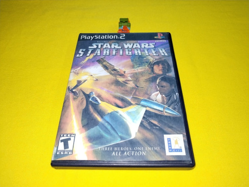 Star Wars Atarfighter Ps2 Portada Custom