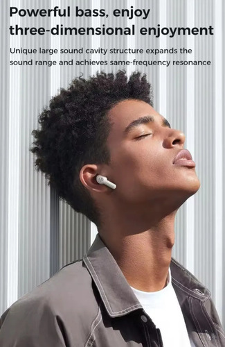 Audífonos Tws Monster N-lite 207 Bluetooth 5.4 Crema