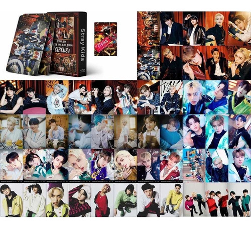 55 Photocards Stray Kids - Circus Edition