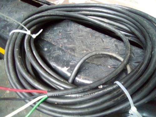 Cable Sumergible 3x8 Redondo Homologado 