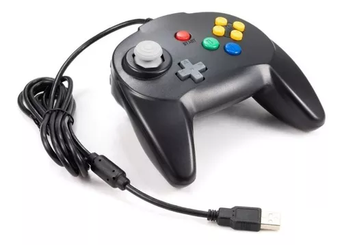 Controle Classico Nintendo 64 Usb Com Fio, Pc,mac E Switch ! - R$ 130