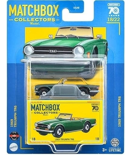 Matchbox Premium Collectors Series Triumph Tr6 69 18/22 2023
