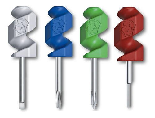 Imagen 2 de 2 de Set De 4 Mini Destornilladores, Victorinox (2.1201.4)