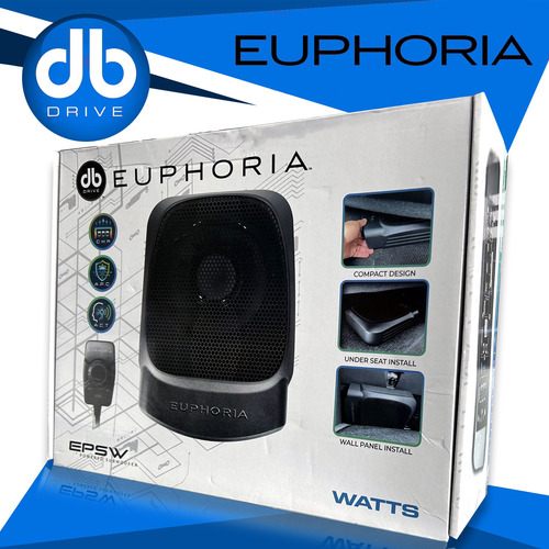 Subwoofer Activo 10 PLG Db Drive Euphoria Epsw10 300w Max