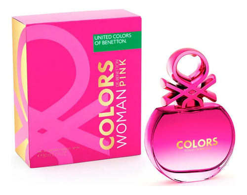 Perfume Dama Benetton Colors Pink 80ml Original