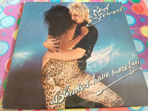 Rod Stewart Lp Blondes Have More Fun Y