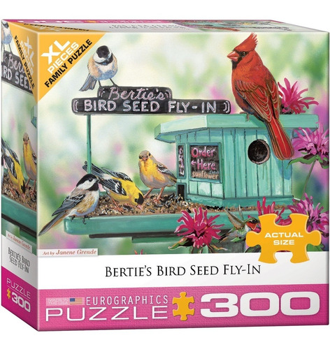 Puzzle De 300 Piezas Xl Beries´s Bird Seed - Eurographics  