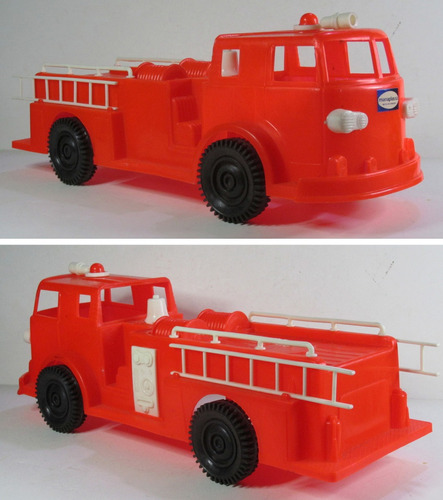 Carro Bombero Años 70 Manaplas De Colección Antiguo Vintage