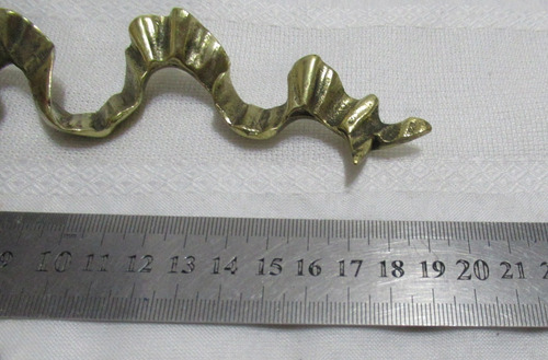 Antiguos Herrajes Bronce Moños Apliques Decoración Muebles (Usado)