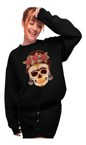 Sudadera Día De Muertos - Unisex - Halloween- Frida Kahlo