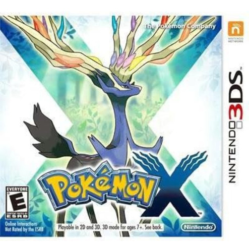 Pokemon X Nintendo 3ds 