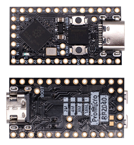 Placa De Desarrollo Rp2040 Pro Micro 16mb