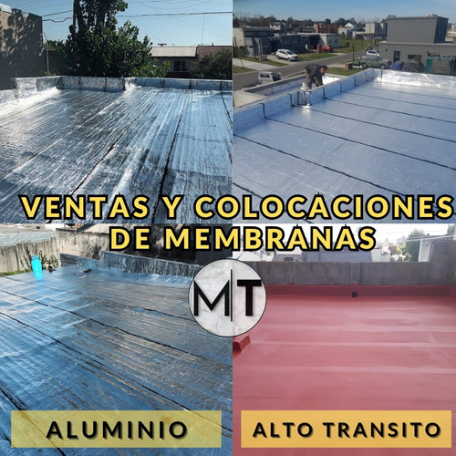 Colocacion De Membrana Con Aluminio