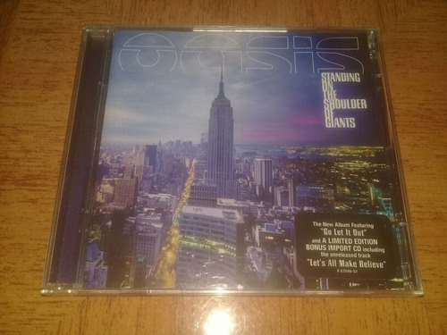 Oasis Standing On The Shoulder Of Giants Cd Doble Made In  