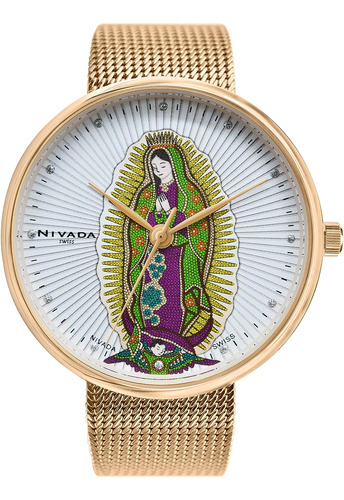 Reloj Caballero, Virgen Mesh, Multicolor, Unitalla