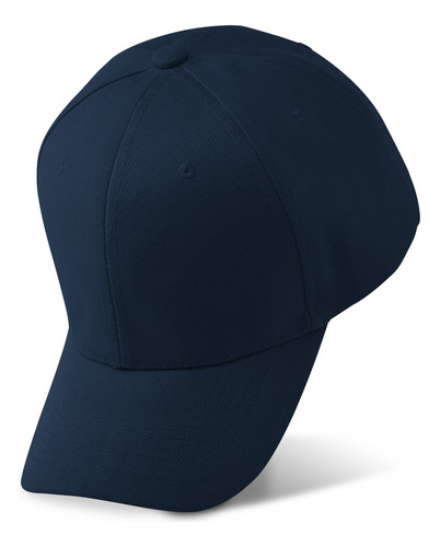 Gorras Acrílico Lisa Mayoreo Bordar Packs 8 10 12 15 20 25 Azul Marino 15 Piezas