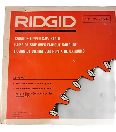 comprar Ridgid Eac-590 Disco De Sierra Para \u002F Maq 590 60 Dientes