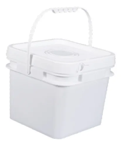 comprar . Balde Quadrado Com Alça Balde De Pintura Balde De 8l