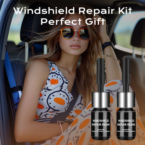 Kit De Reparación De Parabrisas Diy Windshield 2 Pack