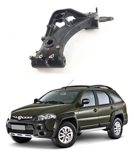 Braço Oscilante Susp Traseira Weekend Com Abs Fiat 51795984