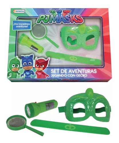 Juguete Mascara Set De Aventuras Pj Masks Babymovil