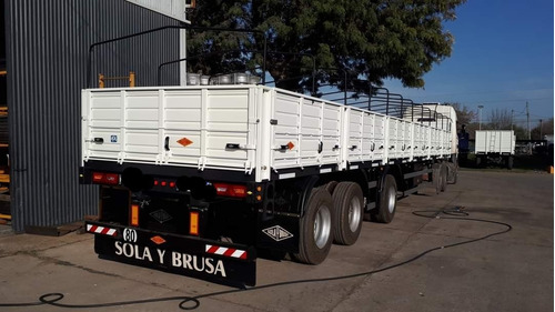 Semirremolque Sola Y Brusa. Barandas Volcables. Financiacion