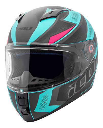 Casco Moto Integral Icon Doble Visor