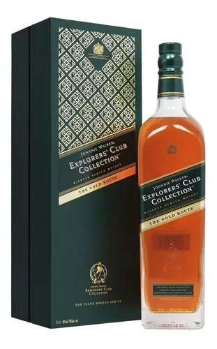 Whisky Johnnie Walker Gold Rota Explorers Club Collection 1 Litro