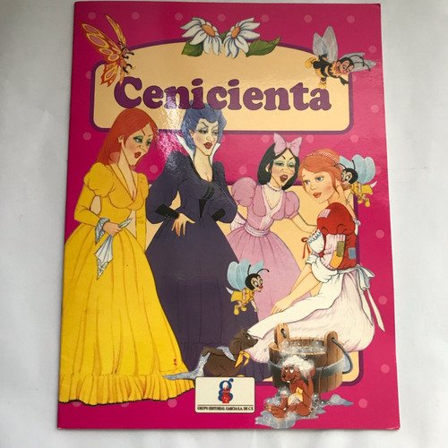 Cenicienta. Ilustrado. Libro Infantil Cuento- 