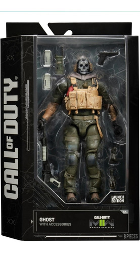 Call Of Duty Jaswares: Ghost With Accesories