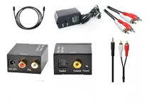 Comprar Convertidor Adaptador Digital Audio Optico Rca +cable Óptico